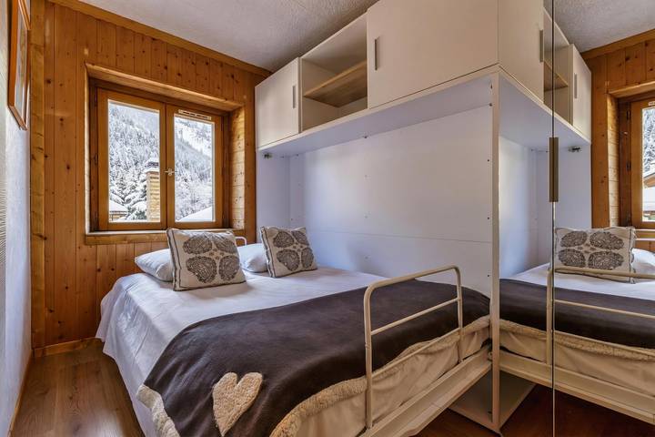 Ganze Wohnung, Maisonnette Argentée Near Grands Montets: Garden + Mont Blanc in Argentière, Chamonix
