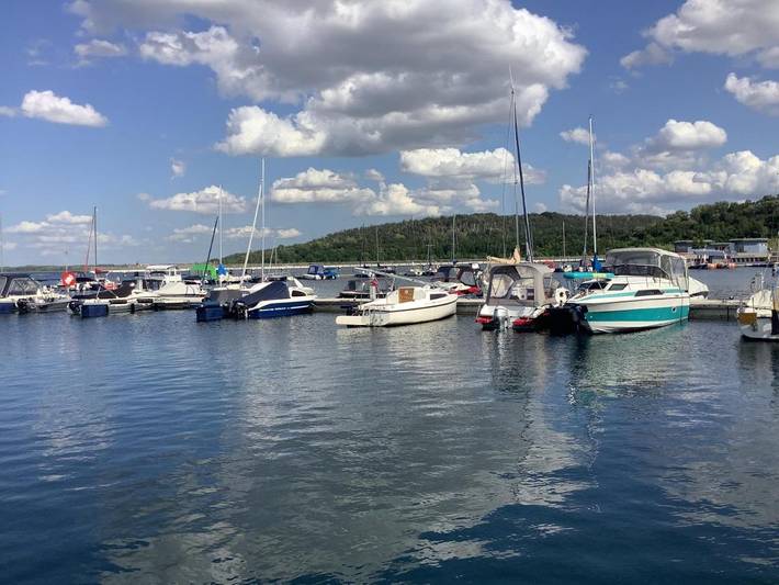 Ferienwohnung für 3 Personen, mit Ausblick und Terrasse sowie Seeblick, mit Haustier in Braunsbedra - 4