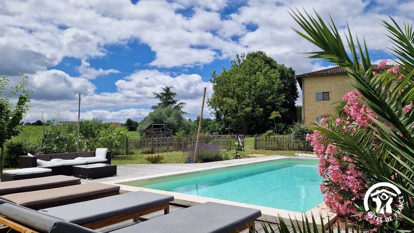 Chalet pour 11 personnes, avec piscine ainsi que jardin et terrasse, animaux acceptés dans le Tarn - 4