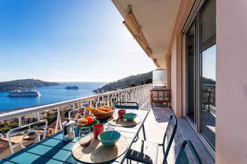 Gîte pour 2 personnes, avec terrasse à Villefranche-sur-Mer