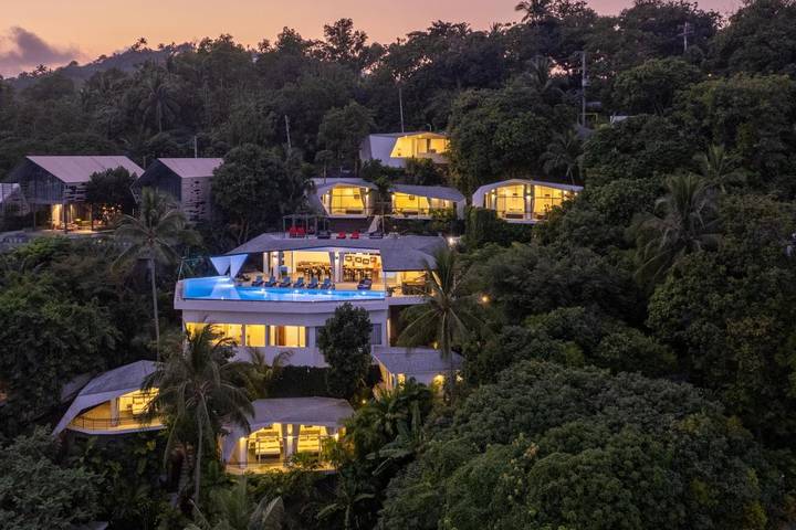 Villa pour 22 personnes, avec jardin ainsi que piscine et vue - 1