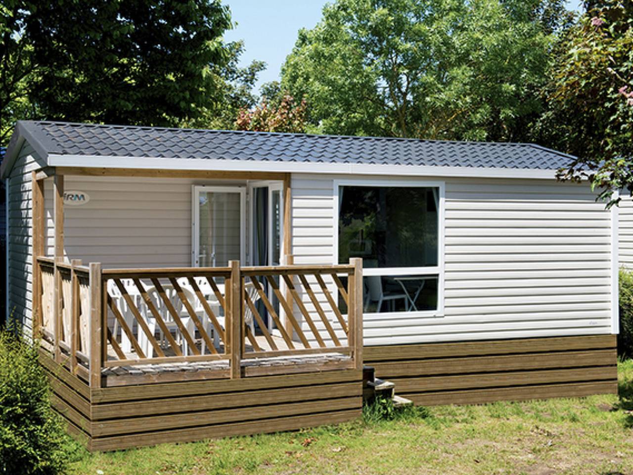 Ganze Wohnung, Mobilheim Lagune Iii Am Strandbad Lychen in Lychensee, Lychen