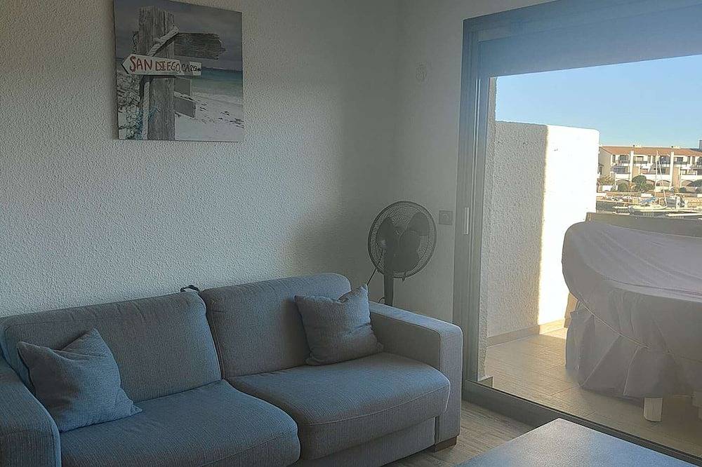 Ganze Wohnung, T2-Wohnung für 5 Pers. mit Pool und Parkplatz - Le Barcarès in Le Barcarès, Mittelmeerküste (Frankreich)