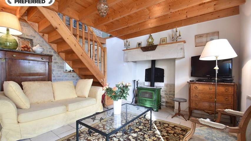 Maison de vacances pour 4 personnes, avec jardin et terrasse, animaux acceptés