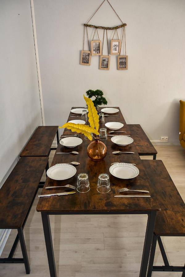 Appartement de vacances pour 9 personnes, avec vue et terrasse