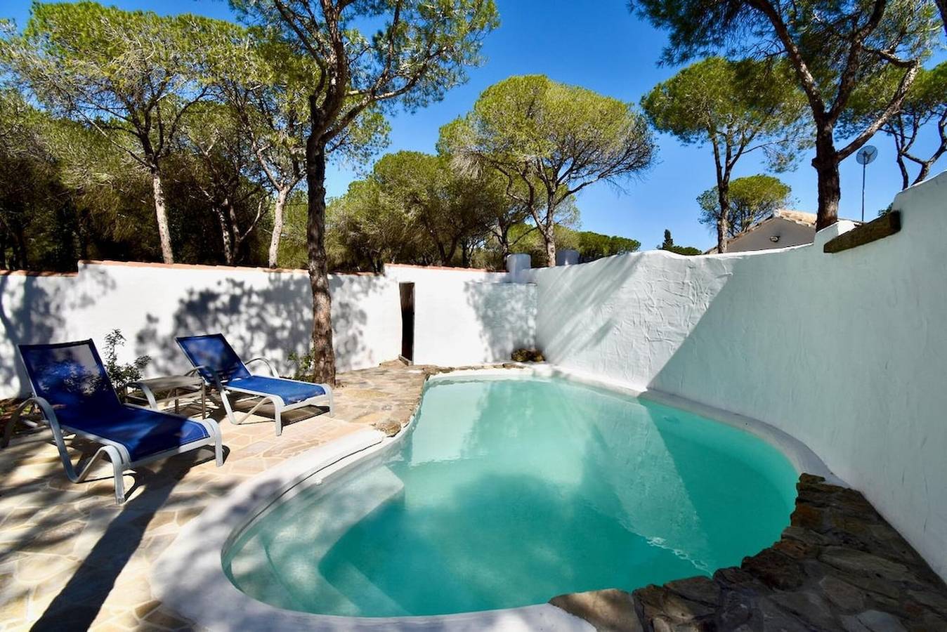 Casa Espartosa 1 in Chiclana mit privatem Pool, Terrasse und Wlan in Chiclana de la Frontera, Costa de la Luz