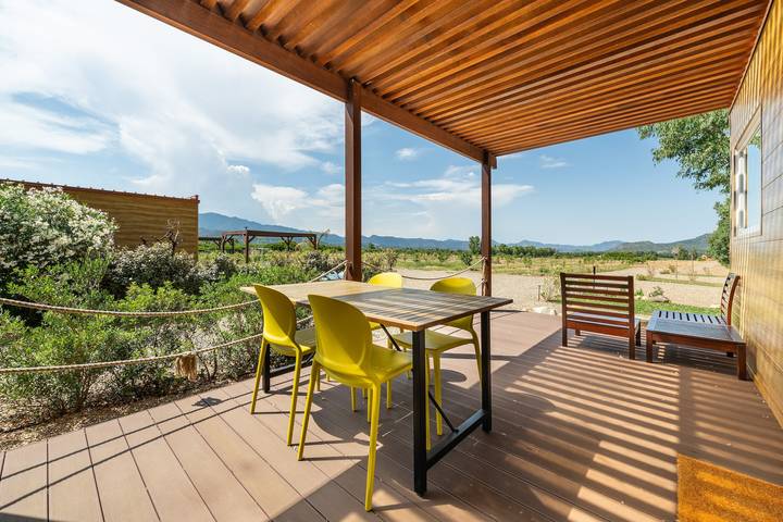 Macondo Agriliving - Tiny House Eucalipto in Masone Pardu, Castiadas