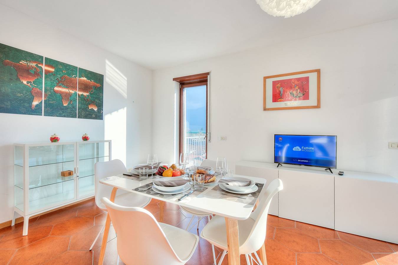 Ganze Wohnung, Ferienwohnung für 4 Personen mit Balkon in Riva del Garda, Gardasee-Berge