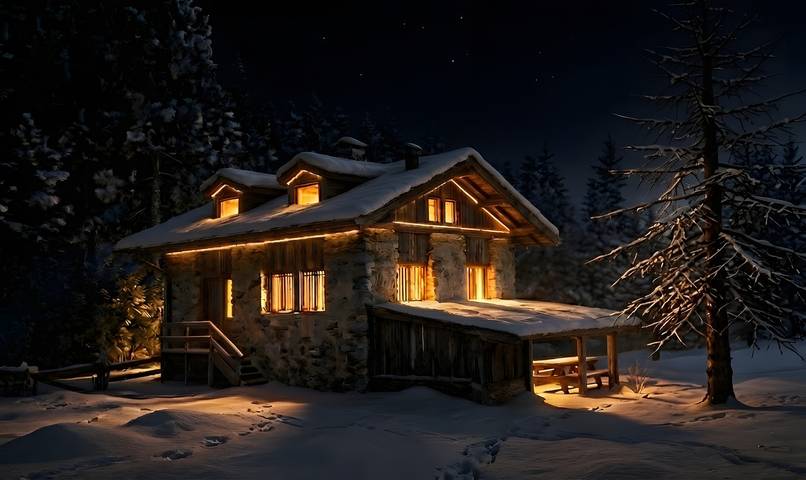 Chalet für 6 Personen, mit Garten und Whirlpool sowie Sauna in Ledro - 3