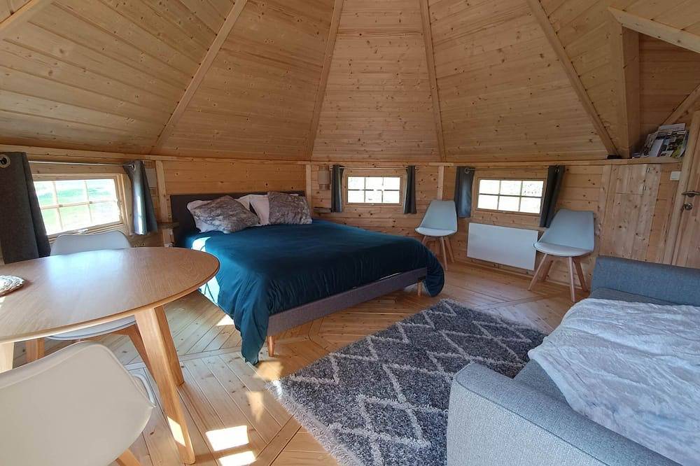 Cabane \"Alaska\" avec Jacuzzi Privatif in Pradines (Loire), Région de Roanne