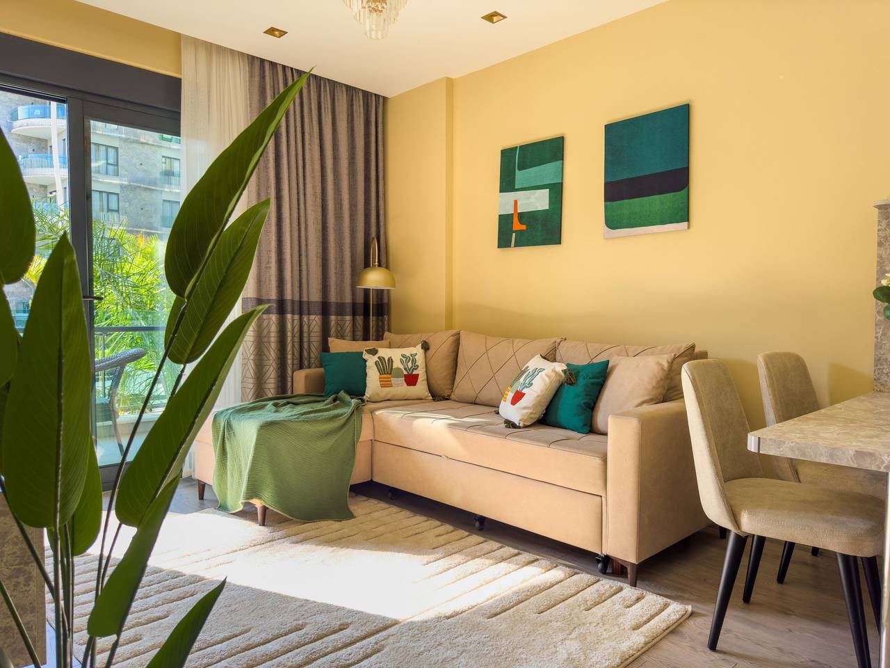 Appartement entier, Appartement de vacances pour 4 personnes avec sauna in Alanya, Province d'Antalya