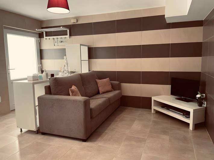 Ganze Wohnung, Apartment „Calma Estorde Galicia“ mit Meerblick in Playa de Estorde, Cee