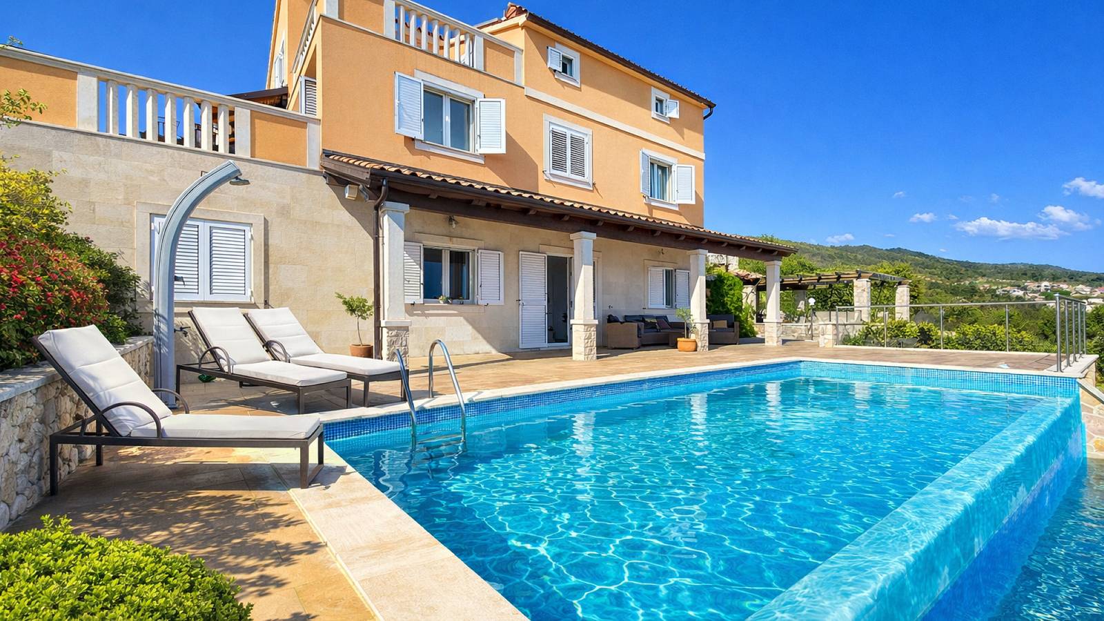 Villa Lusia pool&sauna Opatija by Villas Guide in Moscenicka Draga, Primorje-Gorski Kotar