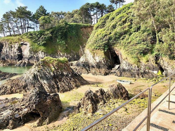 Casa de vacaciones para 4 personas con vistas al mar in Suegos, Vicedo