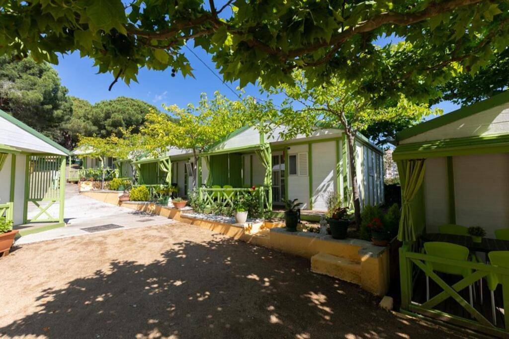 Camping Bungalows El Far in Calella, Costa del Maresme