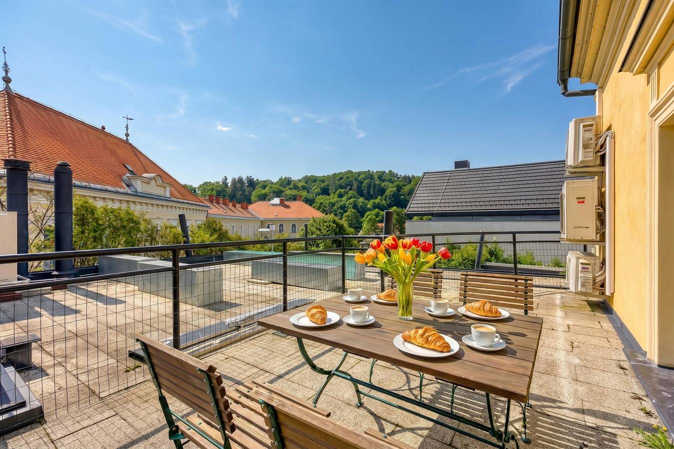 Ganze Wohnung, Jantar 2 Studio with Terrace Novo Mesto in Neustadtl, Slowenien