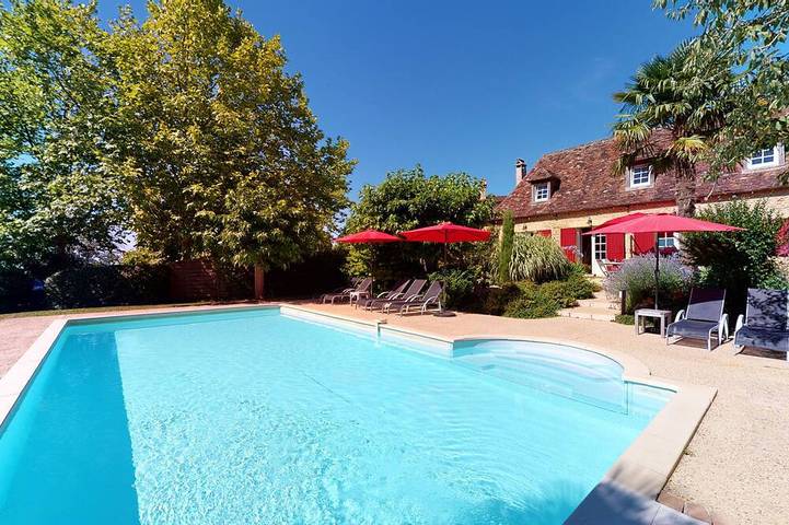 Maison de vacances pour 12 personnes, avec jardin et sauna