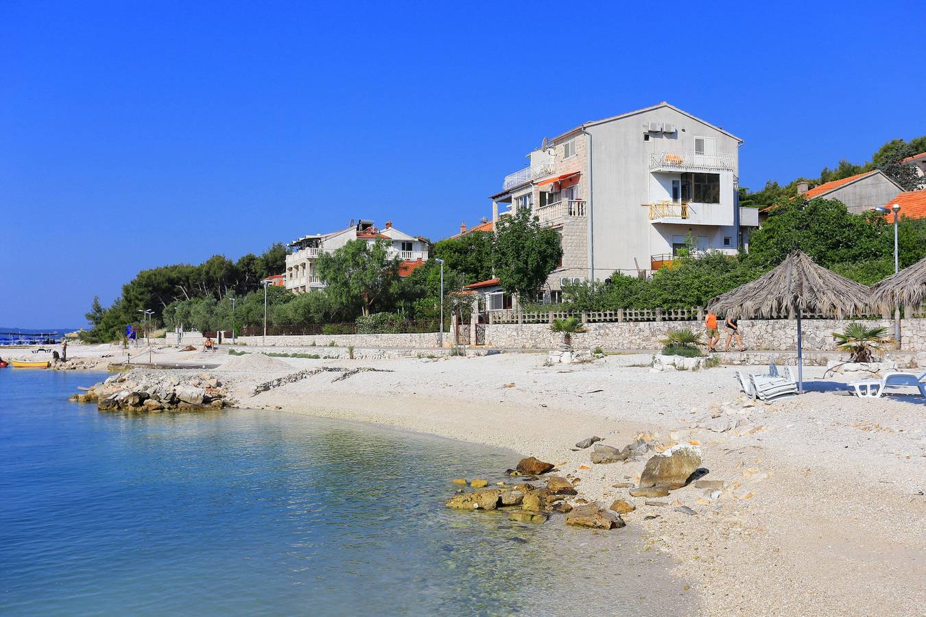 Entire apartment, Two bedroom apartment near beach Seget Donji, Trogir A-19351-b in Seget Vranjica, Split-Dalmatia