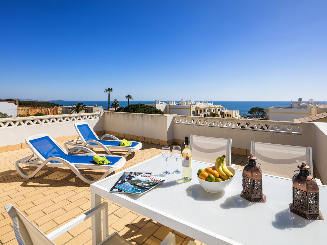 Modernes Haus mit Meerblick - 4 Pers. in Lagoa, Faro Distrikt
