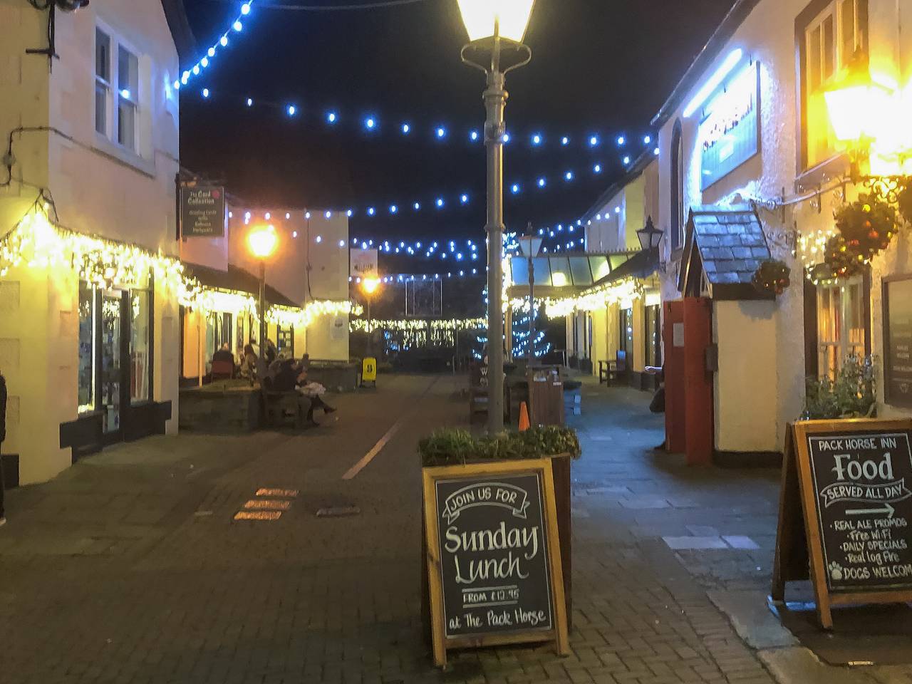 Courtyard View in Keswick, Lake District