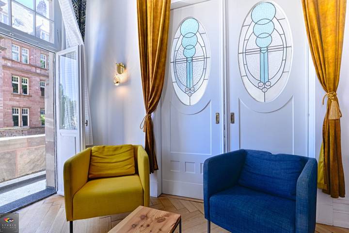 Ganze Wohnung, Citysuite spacieuse German chic Balkon Impérial 2 P in Metz, Metz Region