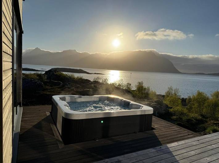 Ferienhaus für 7 Personen, mit Sauna und Terrasse sowie Ausblick auf den Lofoten - 2