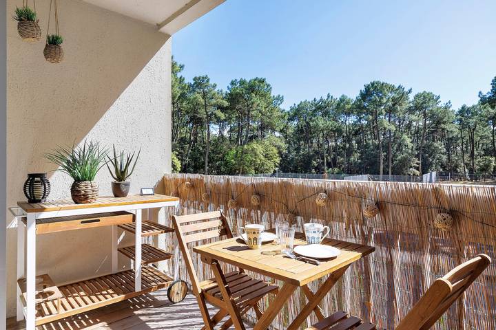 Ferienwohnung für 4 Personen, mit Balkon - 1