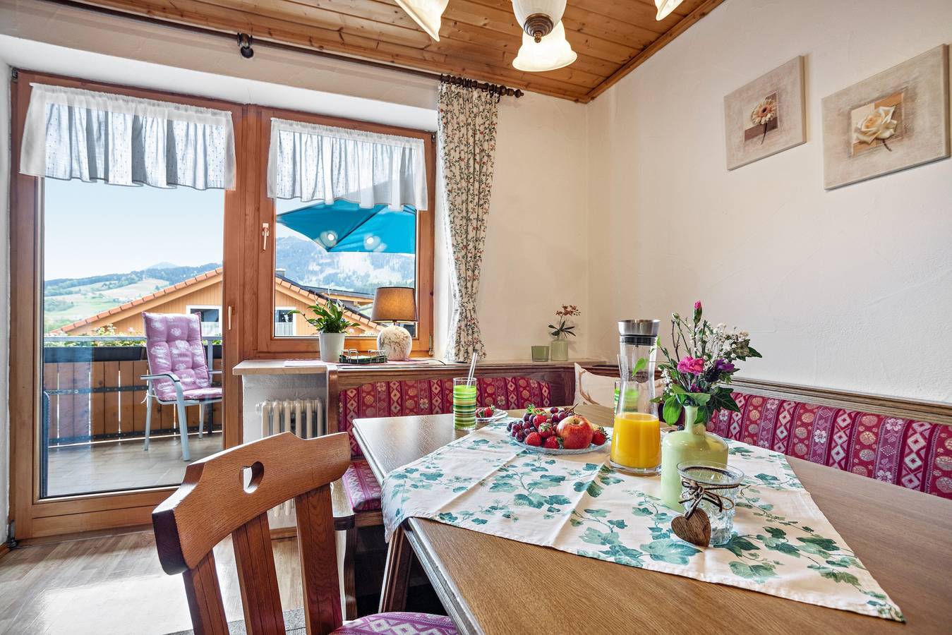 Appartement 'Erd - Reuterwanne' met Uitzicht op de Bergen, Gedeelde Tuin en Wi-Fi, foto 6