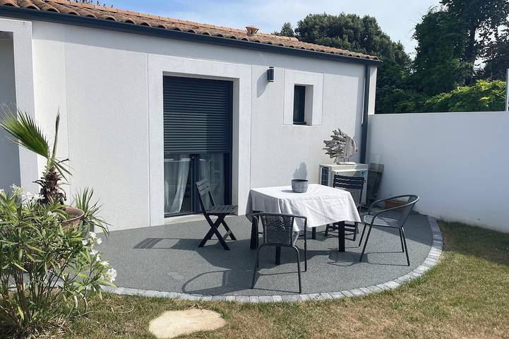 Appartement de vacances pour 2 personnes, avec jardin