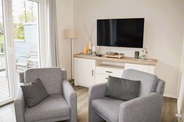 Ferienhaus mit Meerblick für 6 Personen, mit Terrasse und Sauna, mit Haustier in Schillig