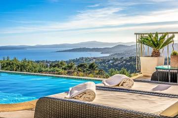 Villa pour 6 personnes, avec jardin ainsi que jacuzzi et balcon dans Les Issambres