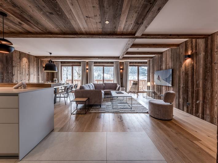 Hütte für 6 Personen, mit Terrasse in Méribel - 2