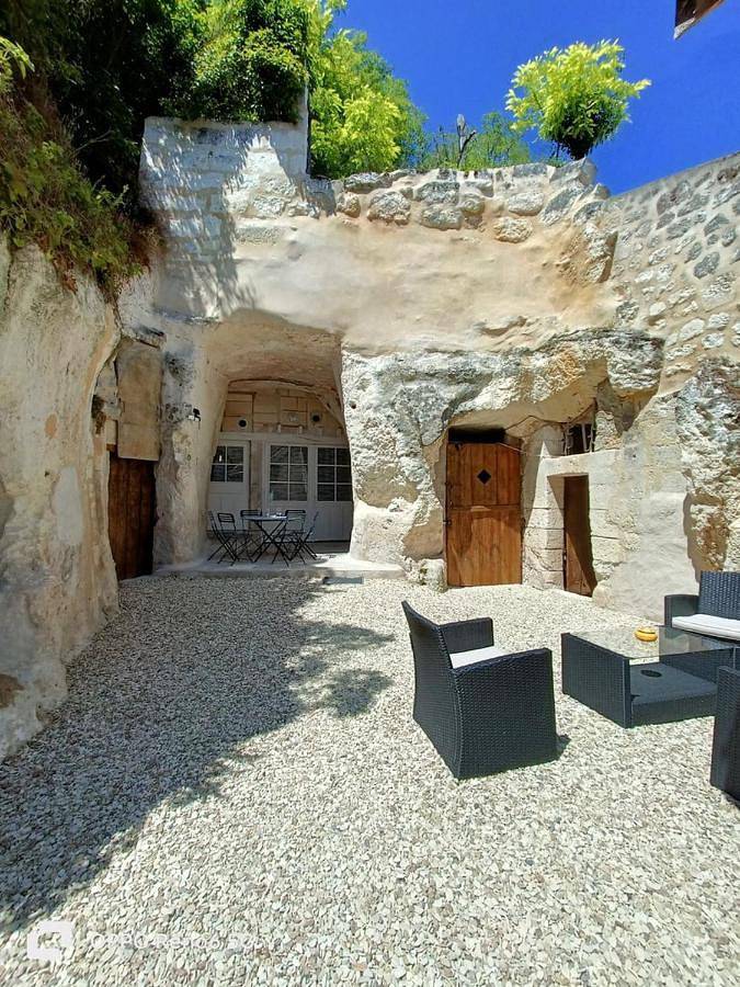 Maison d’hôte pour 4 personnes, avec Terrasse et Jardin dans Château de Loches Château de la Loire
