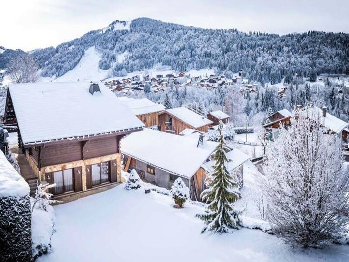 Chalet pour 10 personnes, avec jardin ainsi que sauna et balcon à Montriond - 2