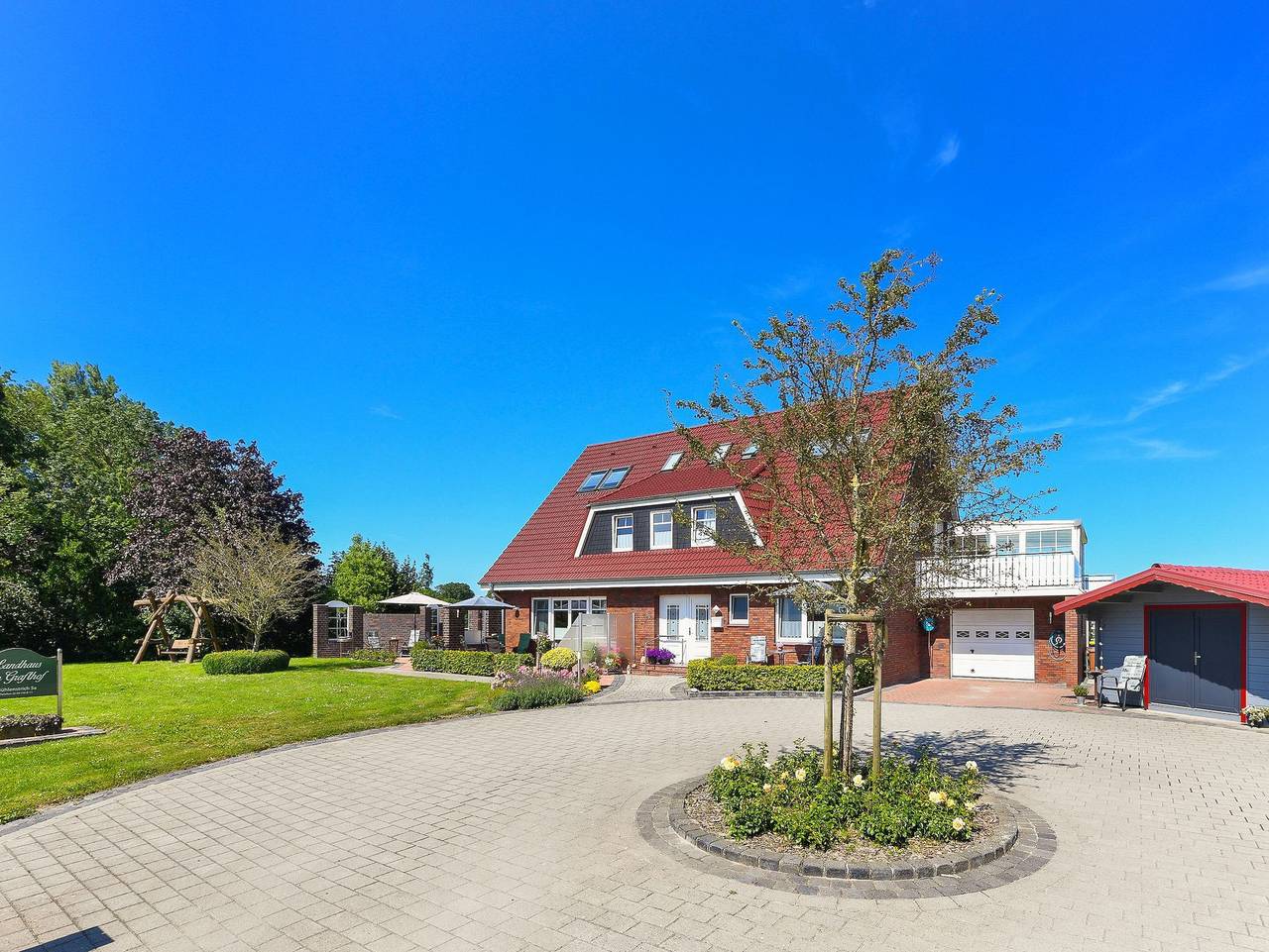 Ganze Ferienwohnung, Ferienwohnung Wiesenblick im Landhaus am Grafthof - Ferienwohnung Wiesenblick in Neuharlingersiel, Landkreis Wittmund