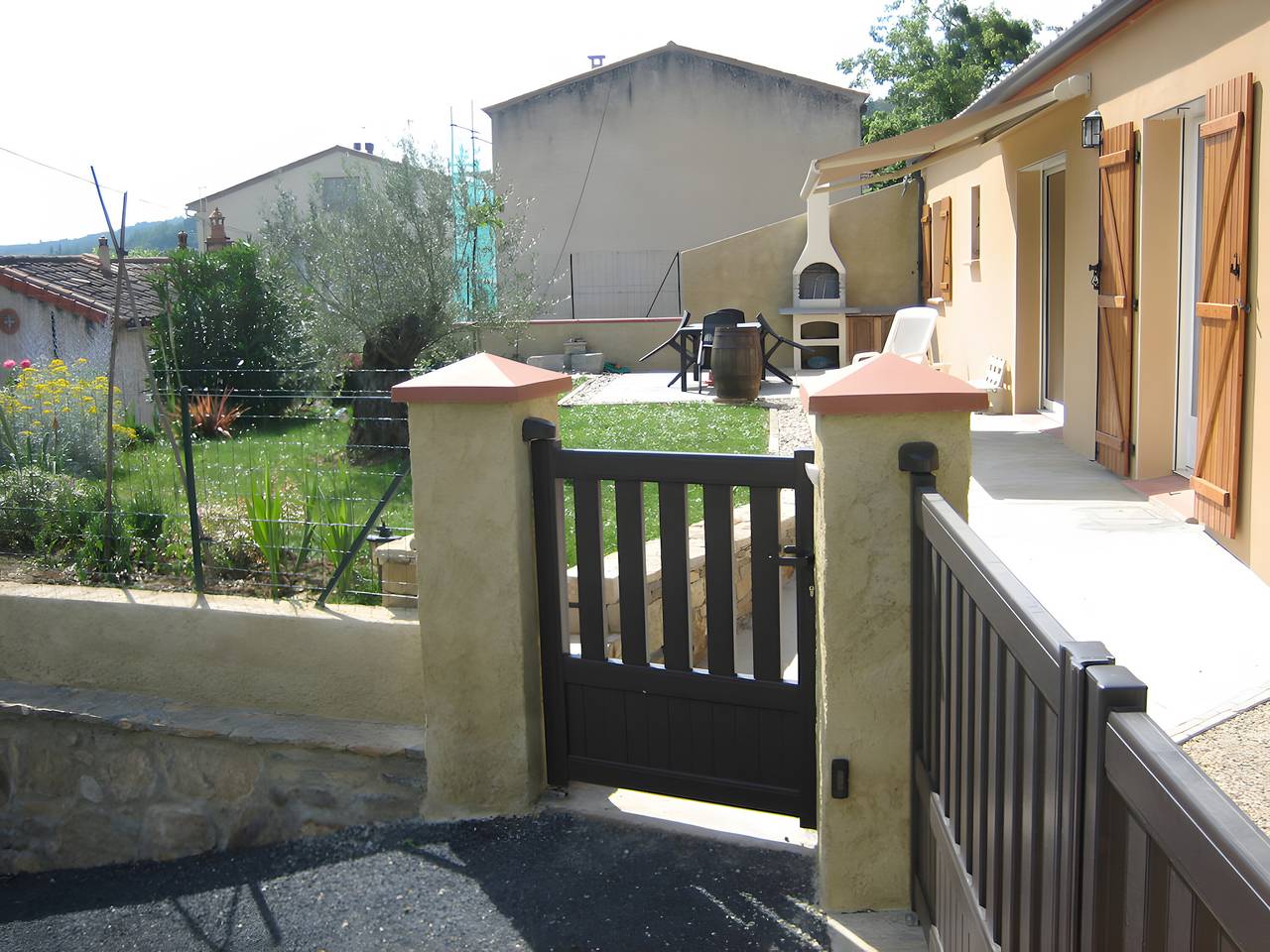 Gîte « Maguy Les Oliviers » : Vue Montagne, Wi-Fi et Climatisation in Couiza, Parc naturel régional Corbières-Fenouillèdes