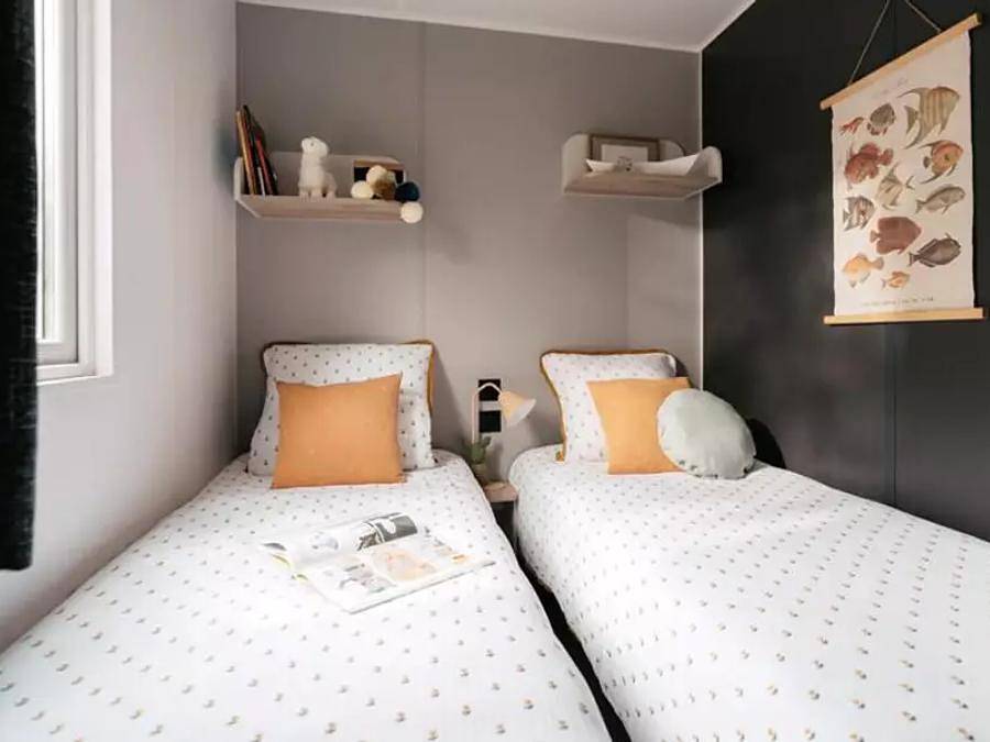 Camping Lou Cigalon - Mobilhome 4 personas - Mobil-home | Premium | 2 Dormitorios | 4 Pers. | Terraza Salón | 1 Baño | Aire-con. in Martigues, Istres region