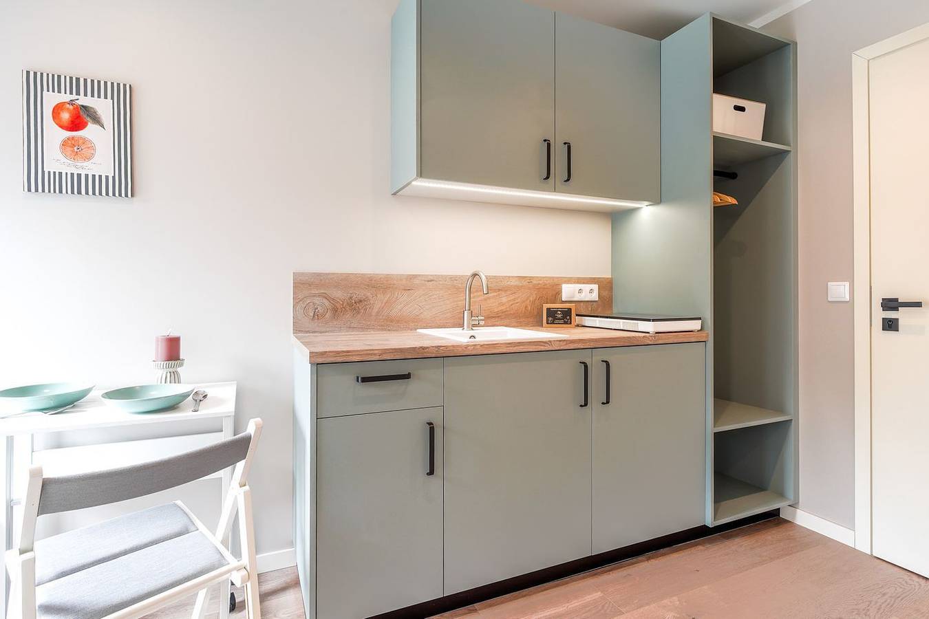 Ganze Wohnung, Gemütliche Wohnung in der Nähe von Tating City Center - TV, WiFi, Küche in Tating, Eiderstedt