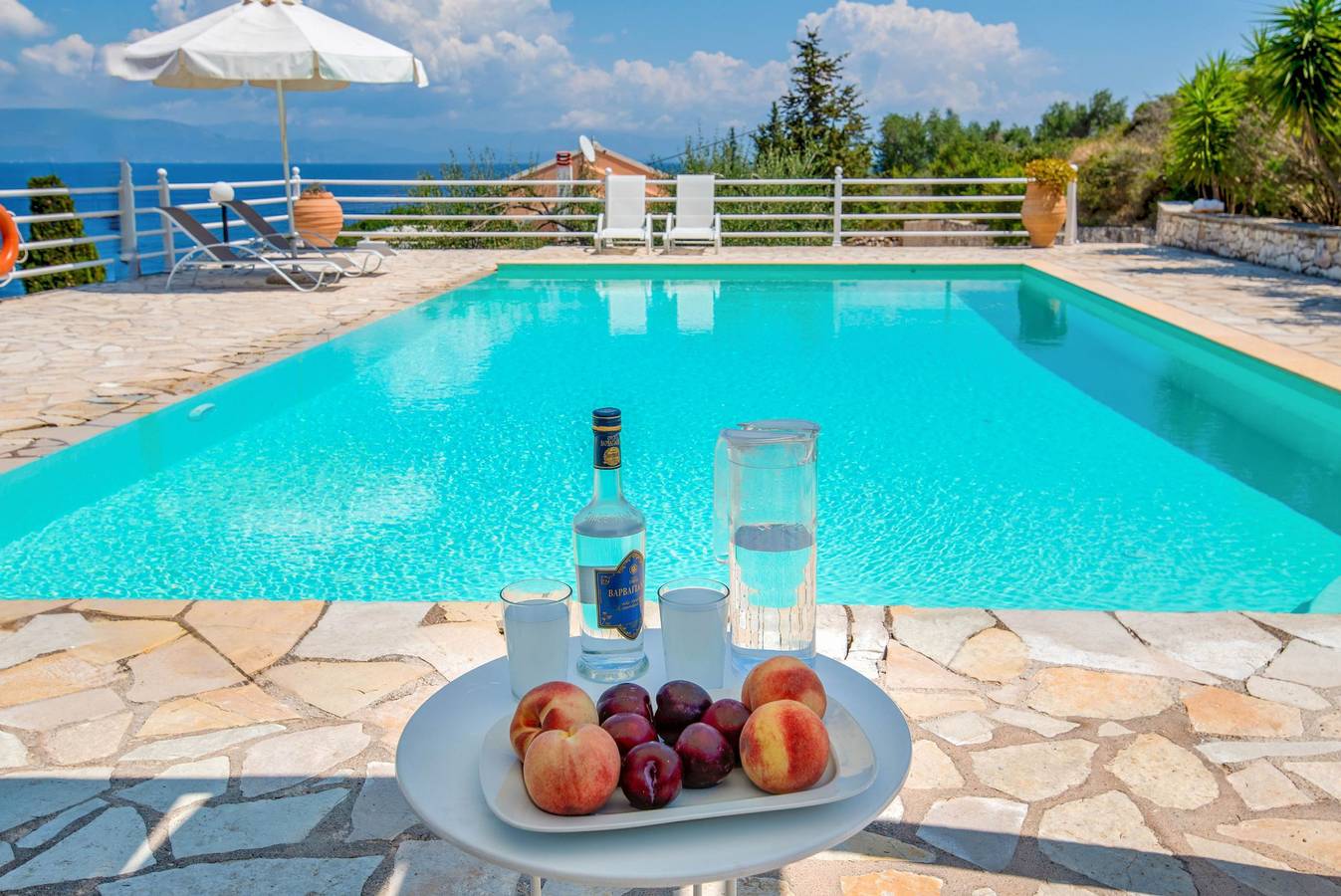 Villa voor 4 personen met uitzicht in Gaios, Paxos