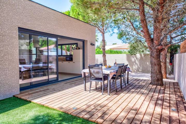 Maison de vacances pour 4 personnes, avec jardin et terrasse, animaux acceptés