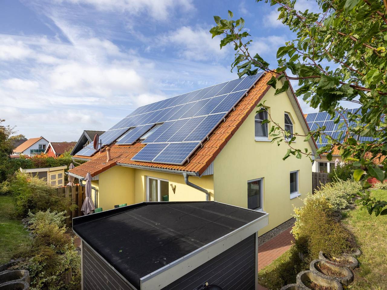 Ferienhaus mit Sauna und Terrasse an der Ostsee in Boiensdorf, Neuburg