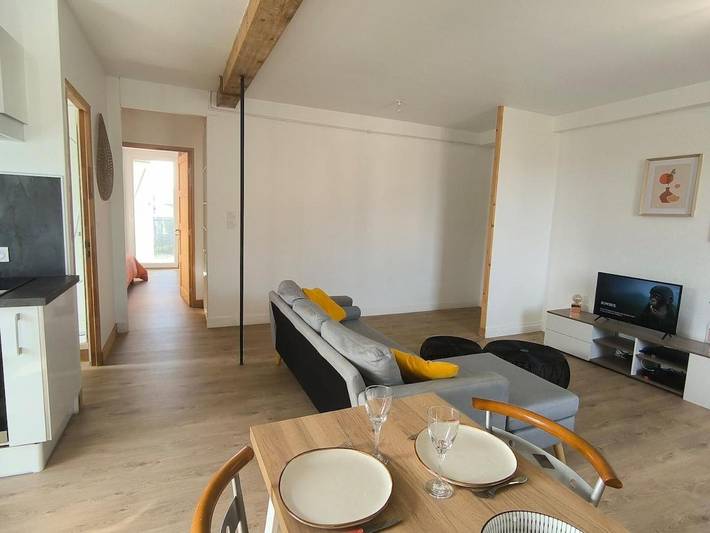 Appartement de vacances pour 4 personnes, avec balcon