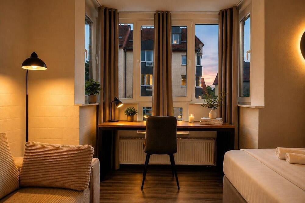 Nuju Rentals| Modernes Studio|Parkplatz | Citynah in Bielefeld, Nordrhein-Westfalen
