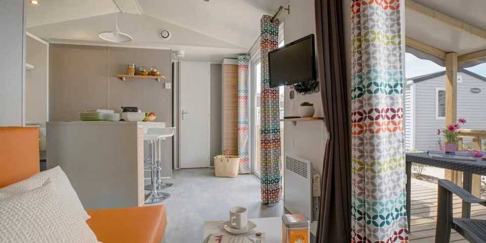 Mobil home pour 5 personnes, avec bassin pour enfant à Jard-sur-Mer - 4