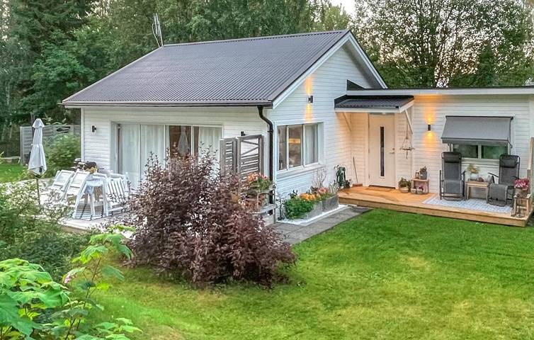 Ferienhaus für 5 Personen, mit Terrasse und Garten sowie Sauna in Lappland (Schweden)