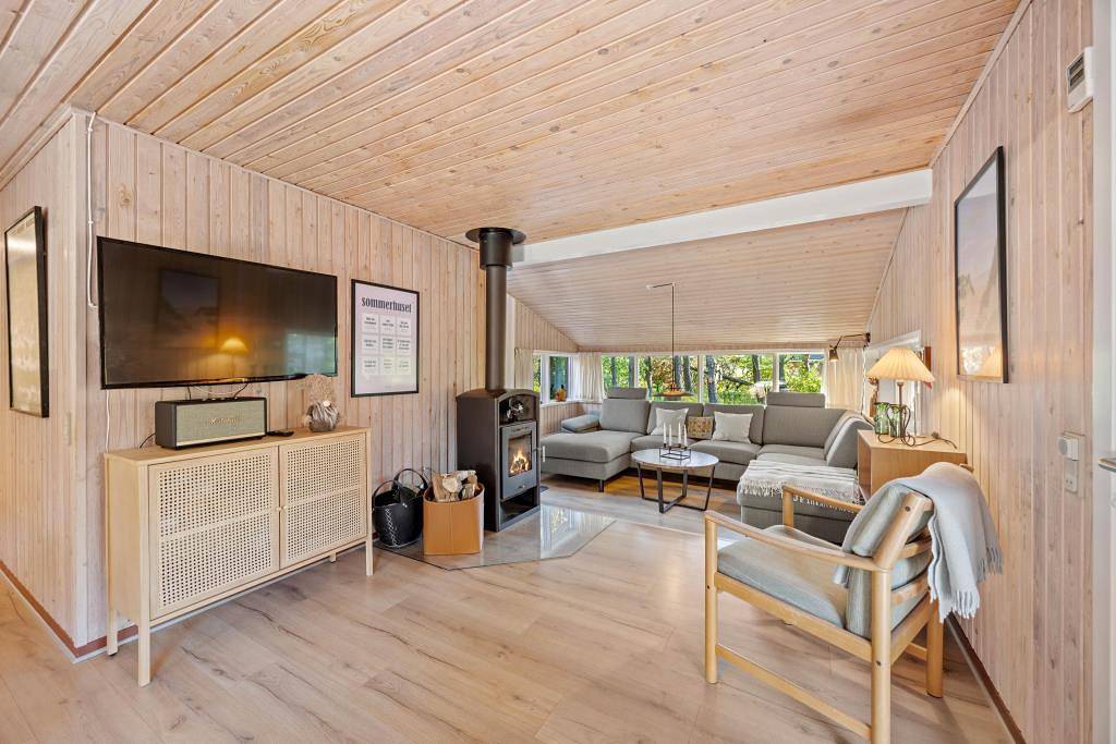 Ferienhaus mit Aktivitätsraum & Kamin auf Rømø in Sønderstrand, Havneby