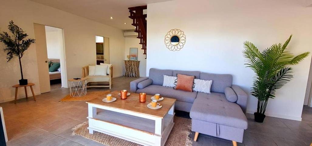 Maison de vacances pour 5 personnes, avec jardin ainsi que piscine et terrasse