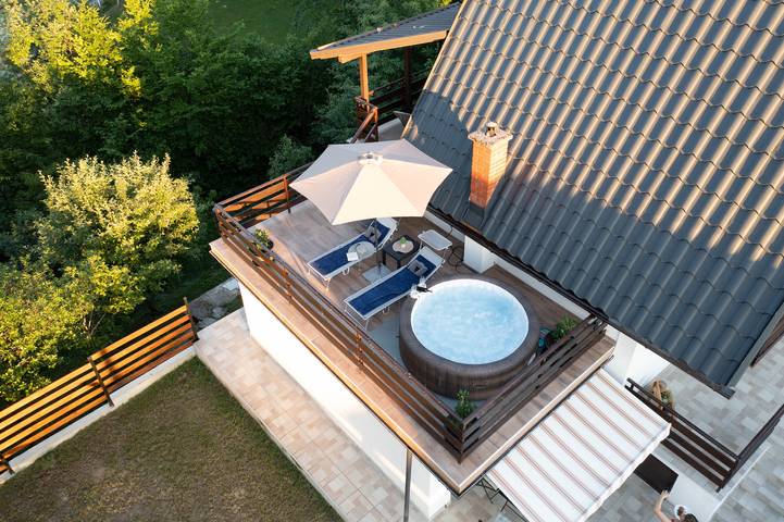 Ferienhaus für 4 Personen, mit Balkon und Garten - 1