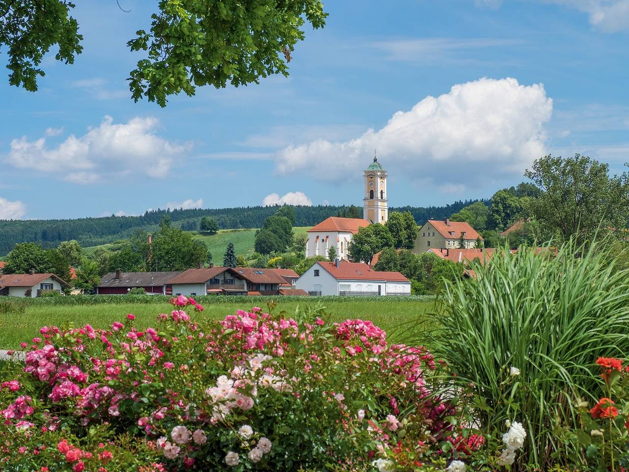Ganze Wohnung, Haus am Kurpark - Appartement mit extragroßem Doppelbett und kostenlosem Wlan in Bad Birnbach, Bayerische Golf und Thermenland