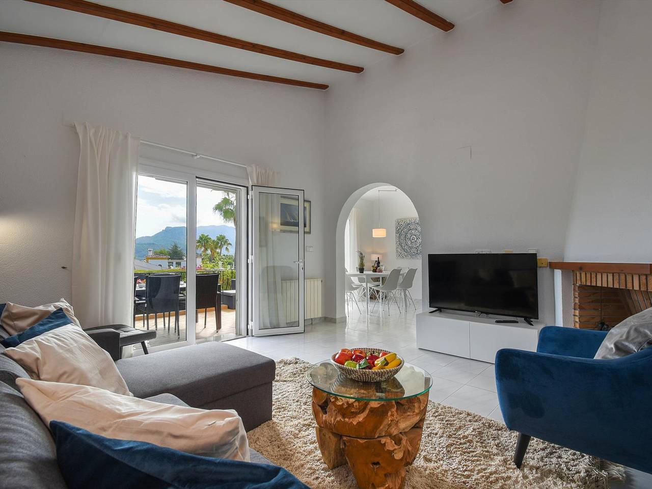 Gemütliches Ferienhaus für 4 Personen mit Gemeinschaftspool in Strandnähe, Denia in La Sella, Pedreguer